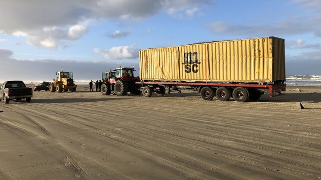 270 Containers Overboord Geslagen Boven Wadden - RTV NOF Nieuws