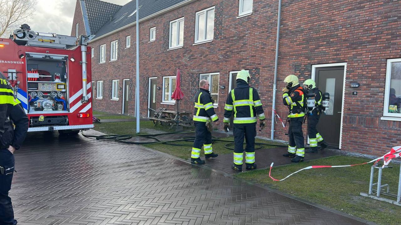 Woningbrand Op Het AZC In Burgum - RTV NOF Nieuws